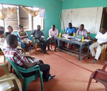 meeting held with  Ofoase health personnels