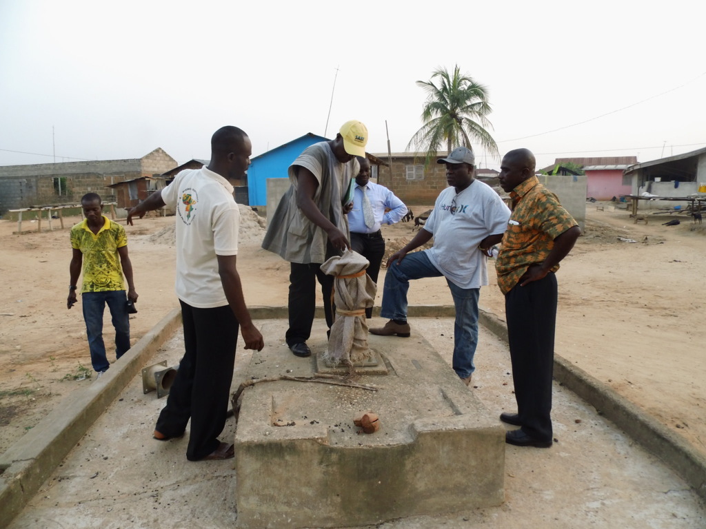 Provision of potable Water & proper sanitation in four(4) rural Communities in Ghana